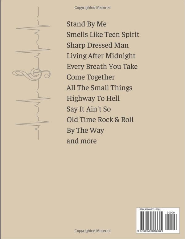 Miniatura 2 de Bass Guitar Sheet Music Popular Songs A Colection Of 22 Song For Bass Guitar Tab