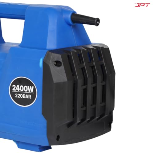 Image of JPT Heavy Duty IDR Domestic Pressure Washer Machine | 2400 Watt | 220 Bar | 10 L /Min Water Flow | 100% Copper Motor | Portable & Durable Design | 1 Year Warranty | All Premium Accessories Included