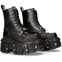 New Rock M-tank083-c1 Unisex Platform Boots