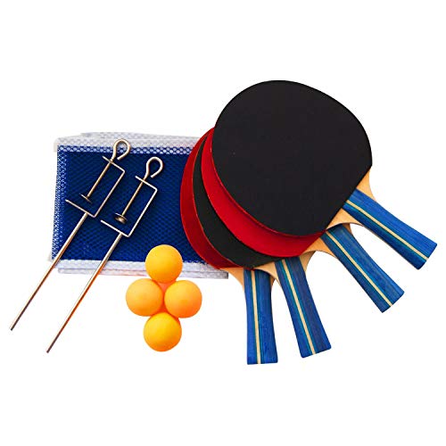 Delta Ds 980 Masa Tenisi Raket Seti, Unisex, Çok Renkli, Tek Beden