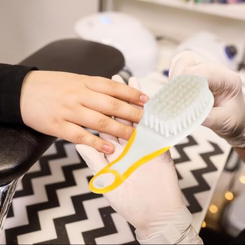 ATEVON 6313 Handle Grip Nail Brush, Fingernail Scrub Cleaning Brushes for Toes and Nails Cleaner, Pedicure Brushes for Men and Women - Image 5