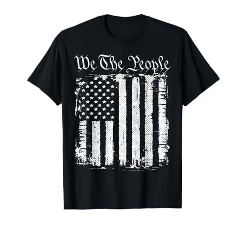 4th Of July Independence day American Flag We The People T-Shirt