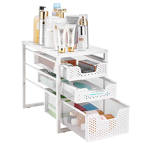 Simple Trending 3-Tier Under Sink Cabinet Organizer With Sliding Storage Drawer thumb #3