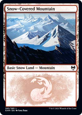 Amazon.com: Magic: The Gathering - Snow-Covered Mountain