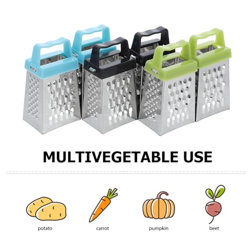 Mini Rallador de Queso y Verduras, Set 6pzas Acero miniatura 7