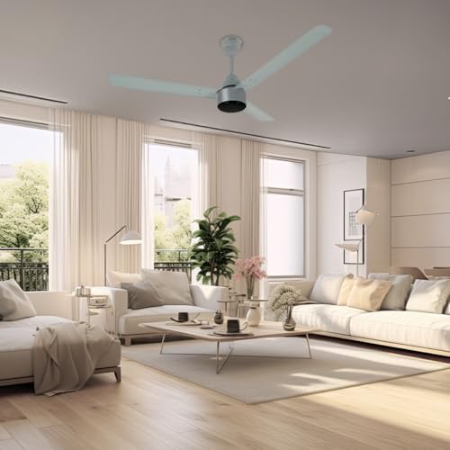 Image of EcoLink AiroMax BLDC 1200mm Ceiling Fan - Grey | Power-Saving BLDC Technology | High Airflow Performance | Low Noise | 2-Year Warranty | Pack of 1