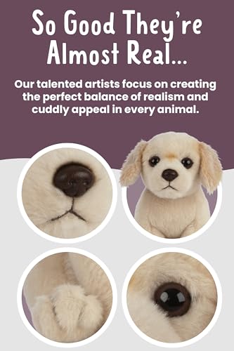 Living Nature Soft Toy - Stofftier Golden Retriever Welpe (16cm), Unbekannt