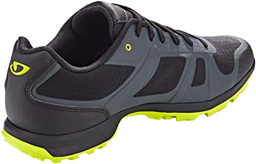 Image of Giro Gauge Men's Mountain Bike Shoe, Dark Shadow /Citron Green, US 14.5 / EU 49