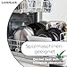 LocknLock PP Classic Küchen Caddy mit Klappdeckel | inkl. Dosierbecher | 12L | 35 x 23 x 27 cm | Vorratsbehälter Schüttdose | Halb luftdichte Aufbewahrungsbox für Lebensmittel