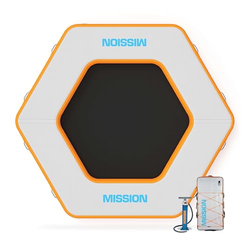 MISSION Boat Gear Splash REEF Mat Floating Water mat for Lake Floating Island for Lake Heavy Duty Inflatable Floating mat Lily pad Floating mat Lake Floats for Adults Heavy Duty Water Lounge