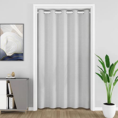 のれん ロング丈 150*150cm 遮光 ロック おしゃれ 目隠し 間仕切り カーテン生地使用 北欧 男前 和風 暖簾 新生活 ブラック アイボリー グレー ピンク クリスマス 和室 廊下 リビング タイプ キッチン 台所 飲食店