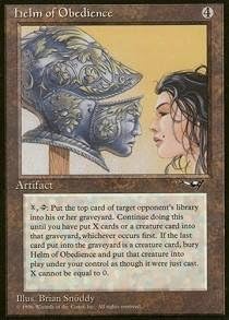 MTG Helm of Obedience 3枚セット