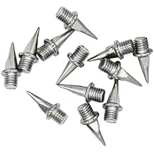 DYNWAVE 12Pcs Starting Block Spikes Replacement Spikes Track and Field M4.8 Accessories Sprinter Pedals Cleats for Speed