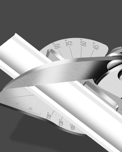 Coupe d'angle de moulures avec ciseaux multi-angles 45-135° en PVC et plastique