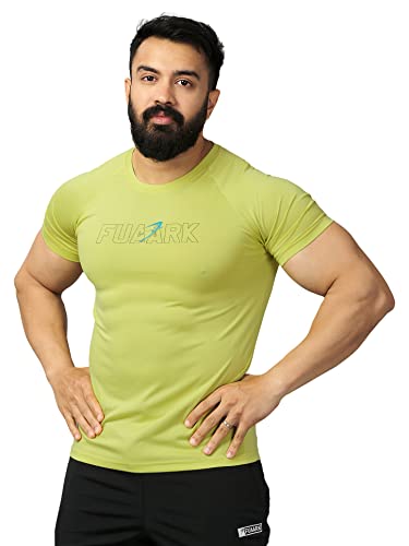 Image of Mens Slim Fit Sports and Gym Training Workout T-Shirt