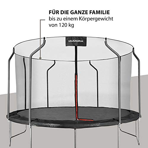 HUDORA First Trampolin - Trampolin Outdoor mit Sicherheitsnetz – Bild 3