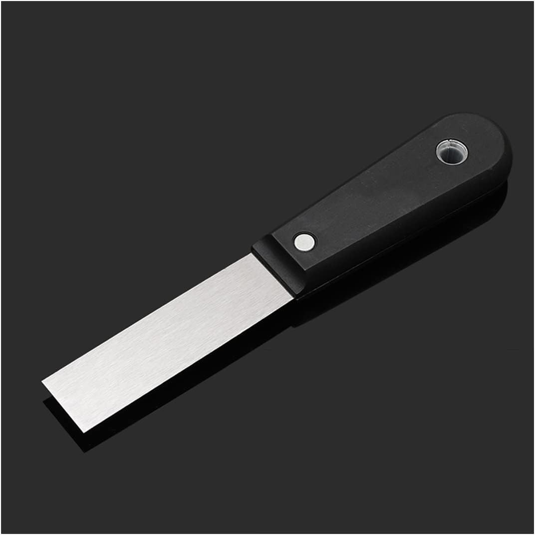 Putty Scrapers Knife,Putty knife Painting Tools, Spackle Knife, Wallpaper Scraper, Painters Tool,Paint Remover for Wood, Scraper,1.5inch (Size : 1inch)
