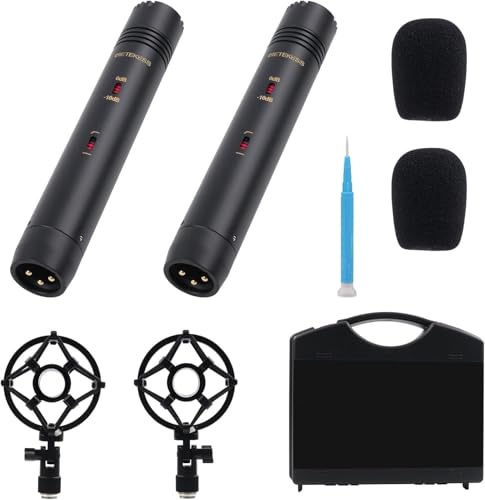 SVBONY SVMic M1 Dual Instrument Condenser Microphone Kit
