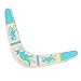 Boomerang di Legno di Ritorno Boomerang a Forma di V per Bambini all'aperto Disco Volante Giocattoli Giocattolo Sportivo