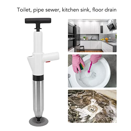 banapoy Toilette Plunger Drain Buster, Abfluss Entstopfer, Luftdruck Abflusspumpe Rohr Bagger Werkzeuge für Kanalisation, Küchenspüle, Bodenabfluss, Badezimmer, Verstopfungsentferner