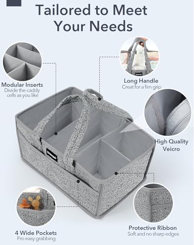 Save $11 on URMYWO Diaper Caddy Organizer with Code 69WSVHZK