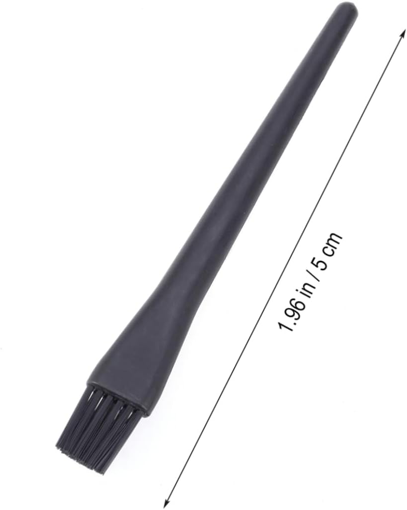 5Pcs Static Cleaning Brush Kit for Electronics Round Handle ESD Keyboard Cleaning Brushes for and Hard to Reach Spaces