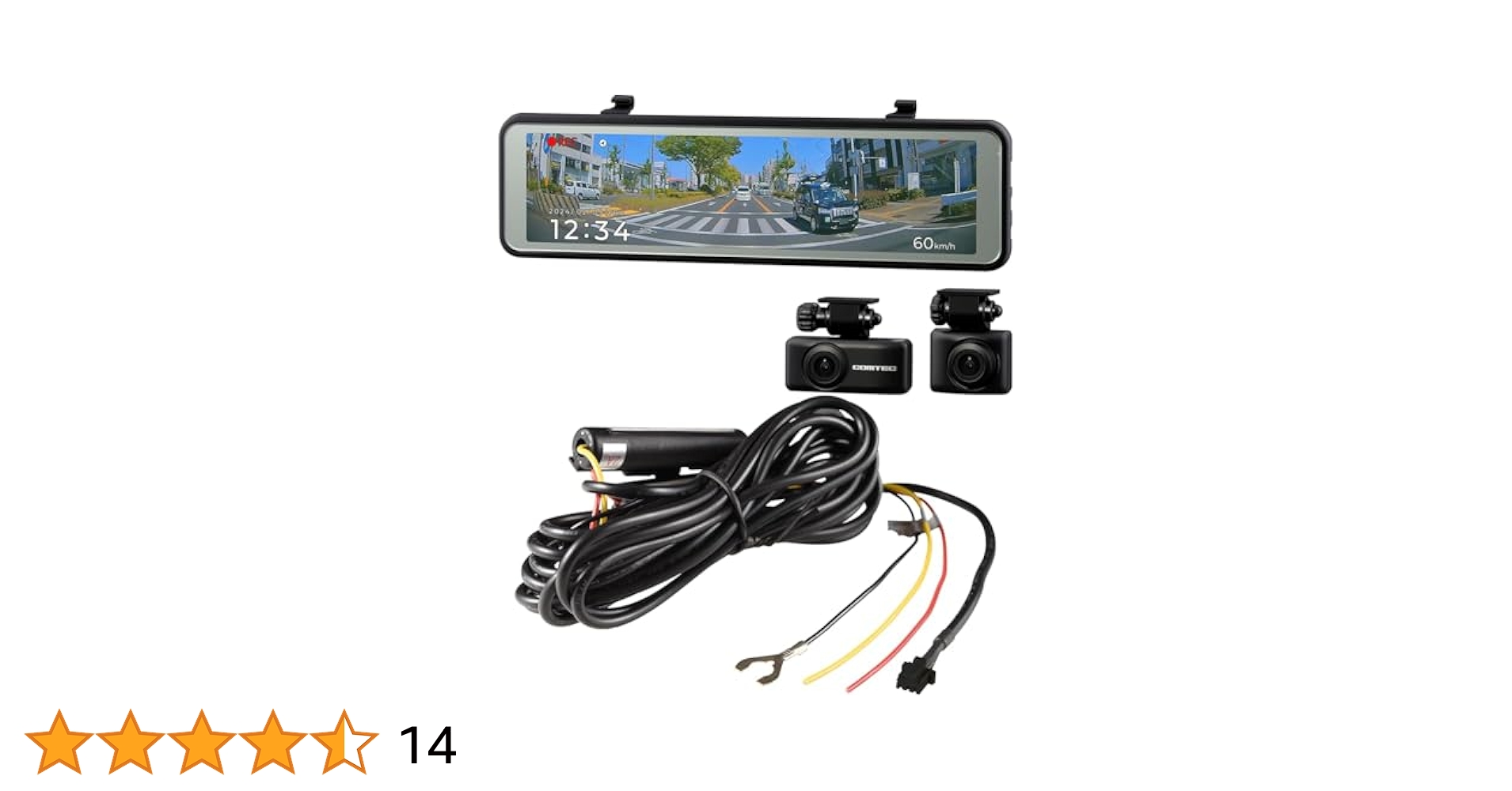 コムテック製ドラレコ　AZDR48 Amazon | 【Amazon.co.jp 限定】コムテック ミラー型ドライブ