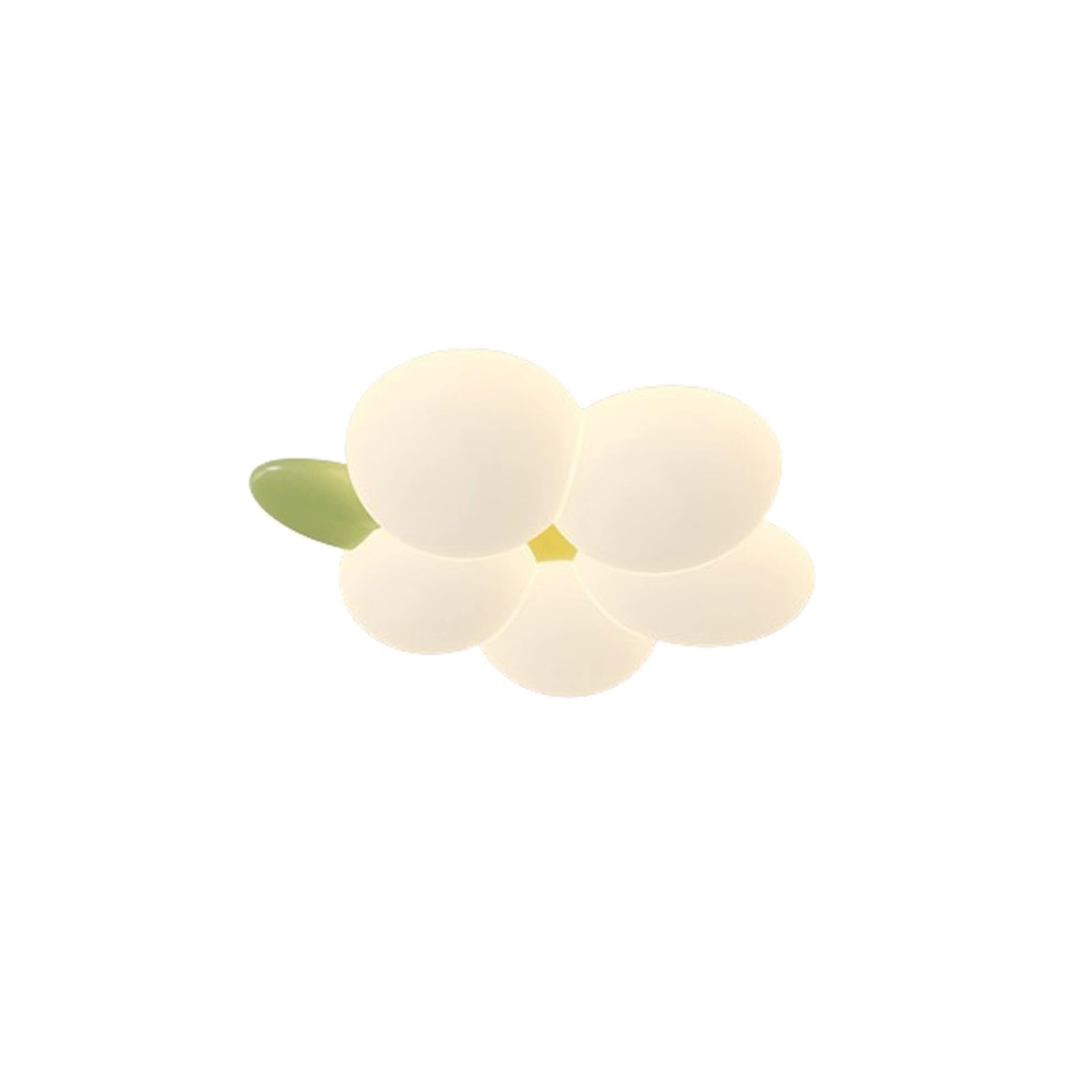DUddTTW Hallway Ceiling Light Fixture Flower Flush Mount Lighting LED Close to Ceiling Light 3 Color Ceiling Lamp Dimmable Chandelier