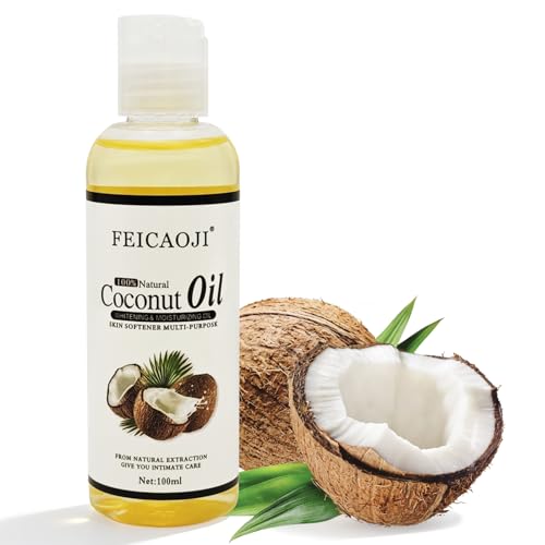 Aceite de Coco Líquido, Aceite de coco fraccionado100ml, aceite portador de coco, aceite de cuidado natural, aceite de coco para el cabello, coconut oil para rostro, cuerpo, piel y cabello