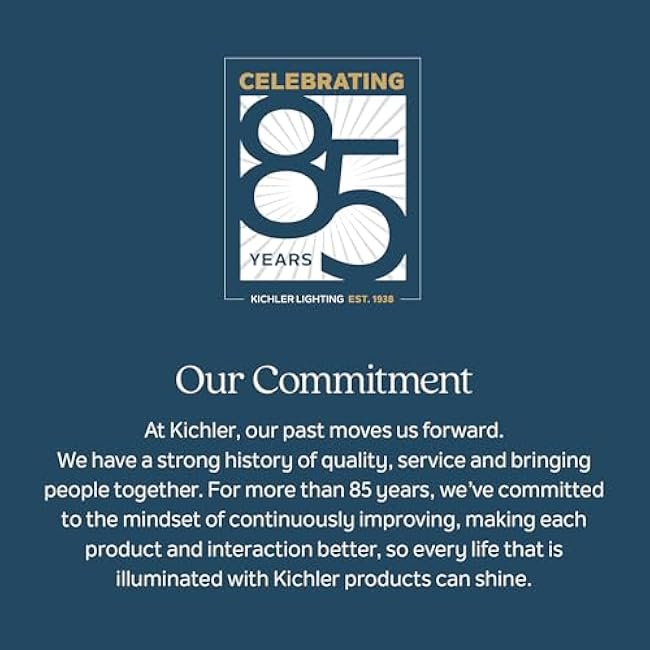 Kichler 8¡ì Outdoor Landscape Light Stake in Black, Durable Ground Mount Accessory for Pathway and Garden Lights, 15575BK