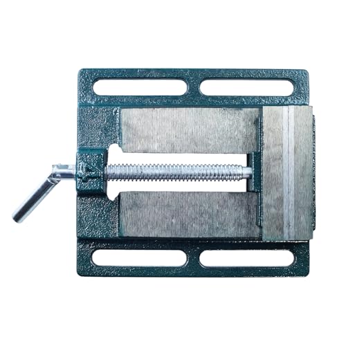 Plage de serrage de l'étau de la machine, étau de perceuse d'établi de 4 pouces, tour robuste de 110 mm, largeur de mâchoire de 2,2 kg, étau de perceuse à colonne pour mécanicien de perceuse