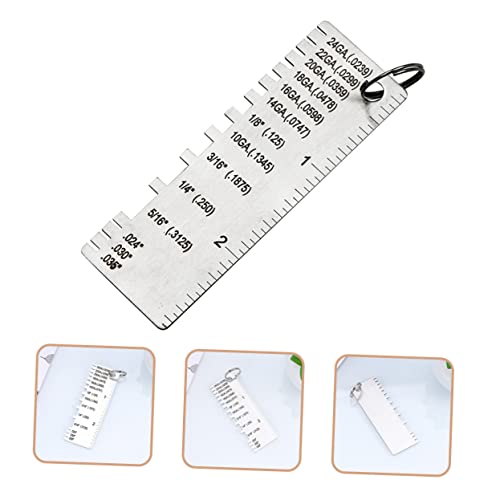 Calibrador de espesor para soldadura ULTECHNOVO 12 piezas miniatura 6