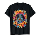 Photo Gallery segno di pace amore anni 60 anni 70 hippie costume festa a tema groovy maglietta Photo Gallery segno di pace amore anni 60 anni 70 hippie costume festa a tema groovy maglietta