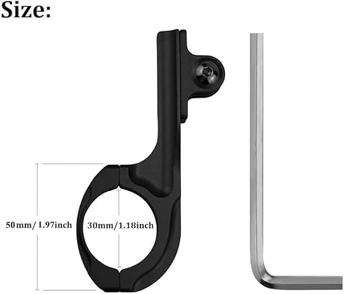 NASHnal Camera Motorcycle Mount, Handlebar Mount Clip for Bike Bicycle Moto Motorcycle Handlebar, Compatible with Gopro Hero 9 8 7 6 5 4 Session Fusion 3+ 3, and other Action Cameras - Image 2