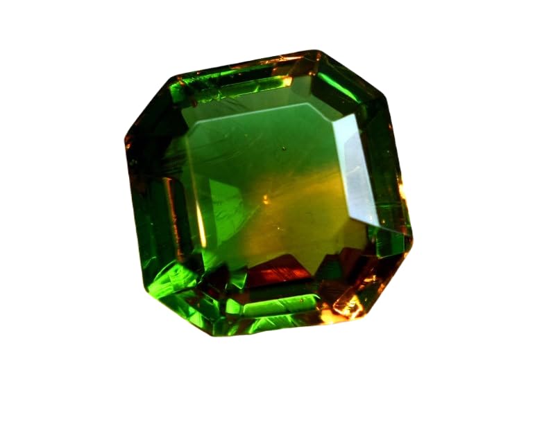 Alexandrite naturelle 12mm taillée à facettes pour création de bijoux DIY GH_NAT_12009
