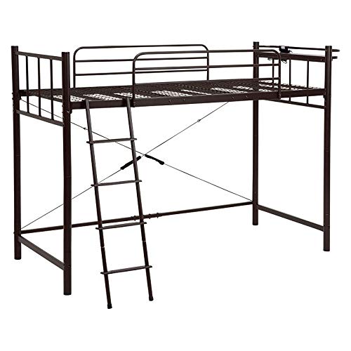 Amazon|スチールフレームミドルロフトベッド ヘッドボード付 スチール Amazon|スチールフレームミドルロフトベッド ヘッドボード付 スチール