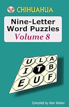 Paperback Chihuahua Nine-Letter Word Puzzles Volume 8 Book