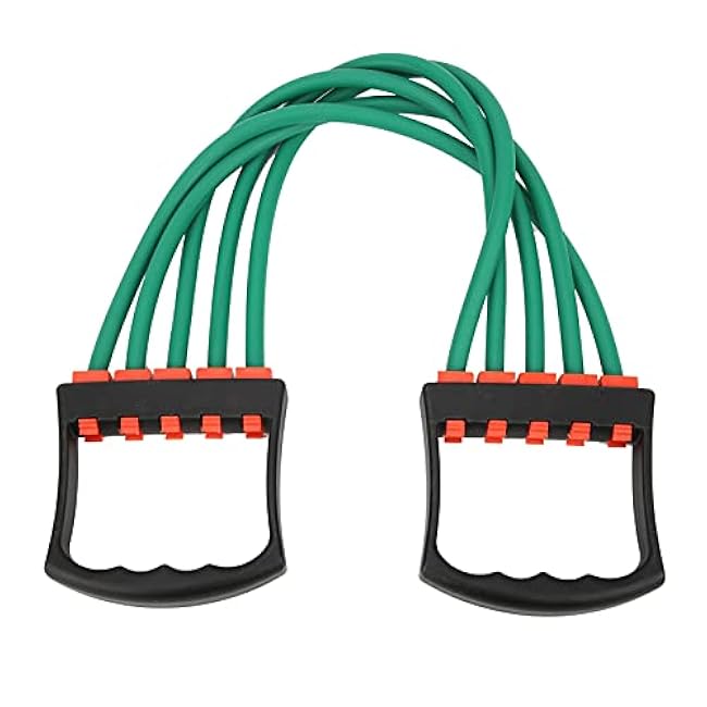 Detachable Chest Expander for Men Training Muscles Strengthen Fitness Home Office Arm Muscle Strength Exercise Gym Stretch Rope Arm Trainer for Indoor Fitness Workout