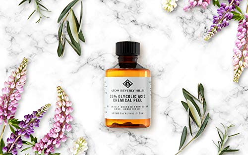 ASDM Beverly Hills 30% Glycolic Acid Peel |2 Ounces| Anti-Aging Treatment for Wrinkles, Acne Scars, Blackheads, Fine Lines, Oily Skin, and Dry Skin- Chemical Exfoliate Dissolves Dead Skin Cells - Thumbnail 5
