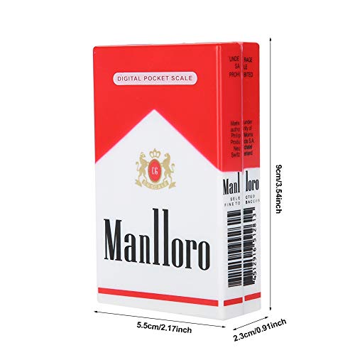 Balança digital de bolso, 200g / 0.01g Peso portátil para joias de alta precisão Balança digital ele