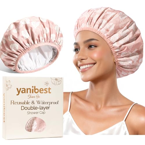 Yanibest Double Layer Shower Cap