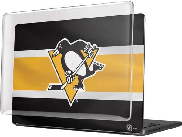 Skinit Case + Skin Compatible with MacBook Pro 14in (2021) - Officially Licensed NHL Pittsburgh Penguins Jersey Design