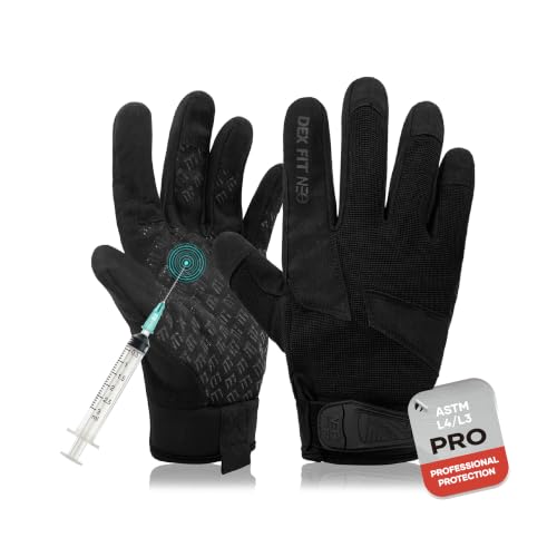 DEX FIT NPG420 Needle Resistant Gloves, ASTM F...