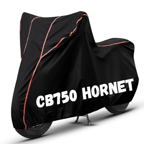 Image of Bike Cover for CB750 Hornet 100% Waterproof, Dustproof & Scratch Resistant| Fully Bottom Elastic UV Resistant Heavy Duty Body Cover | All Weather Outdoor Use