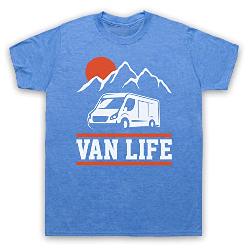 Van Life Camper T-Shirt Off Grid Homme pour Road Trip en Fourgon