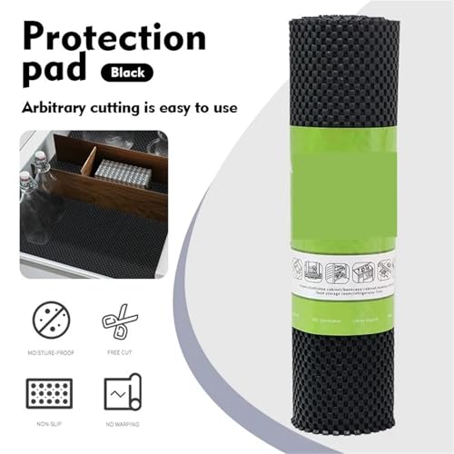 Protector de cajones premium texturizado negro de alta densidad 2