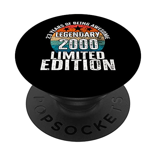 23 cumpleaños Año de nacimiento 2000 Edición limitada PopSockets PopGrip Intercambiable
