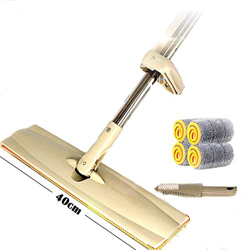 Serpillère microfibre 40cm pour sols stratifiés et parquets Magic Sweep