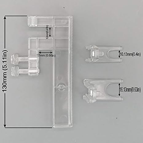 Adjustable Water Level Sensor Mounting PC Clip, Float Sensor Switch Mounting Bracket, Float Ball Valve Clamp Holder