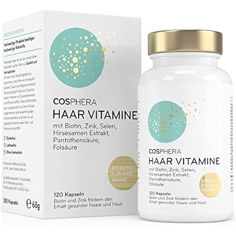 Cosphera Haar-Vitamine - Hochdosiert mit Biotin Cover
